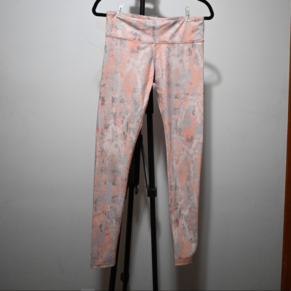 Alo coral snakeskin yoga pants (top also for sale)